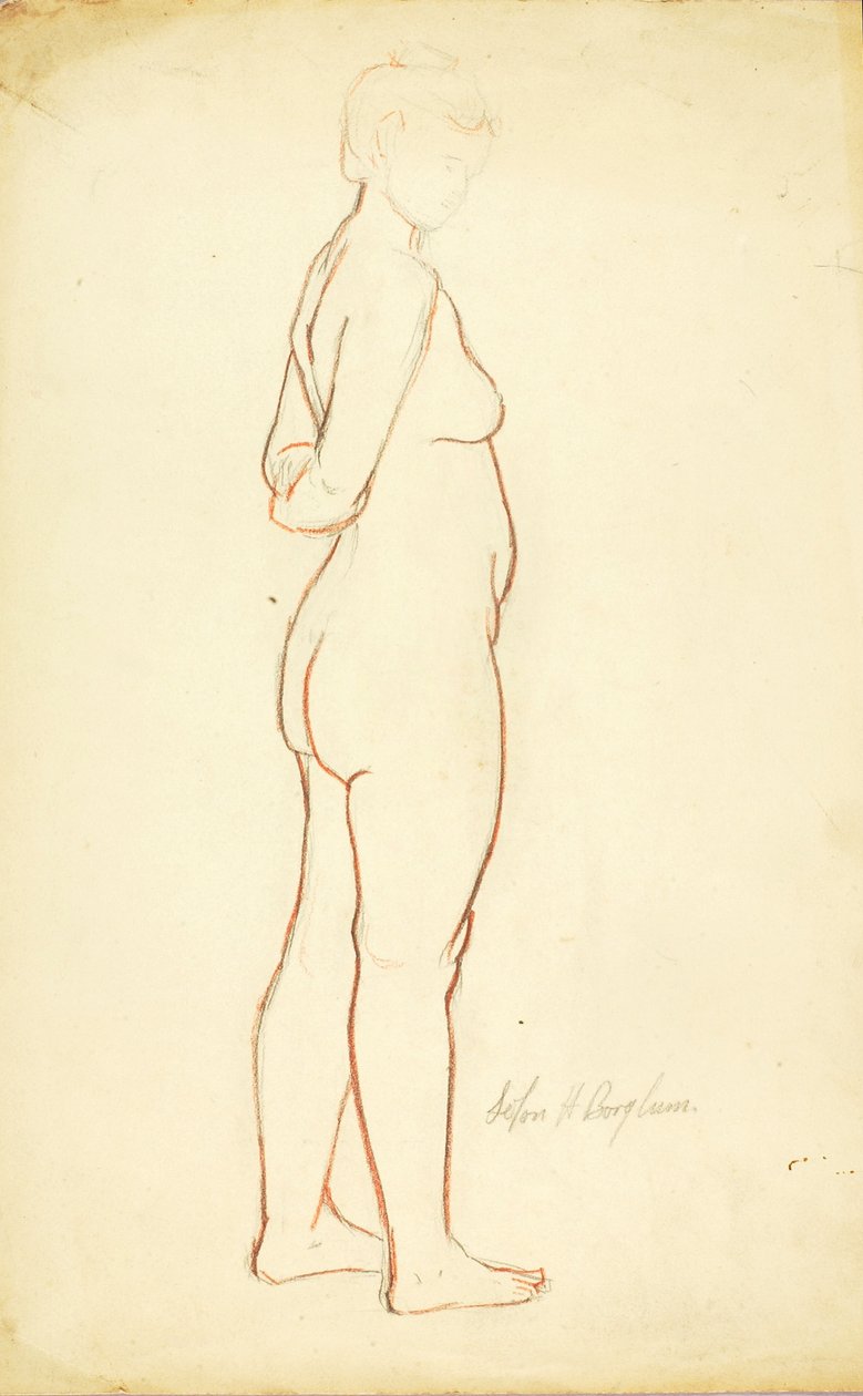 Akt von Solon H. Borglum