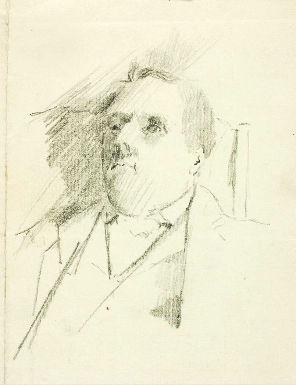Porträtstudie von Solon H. Borglum