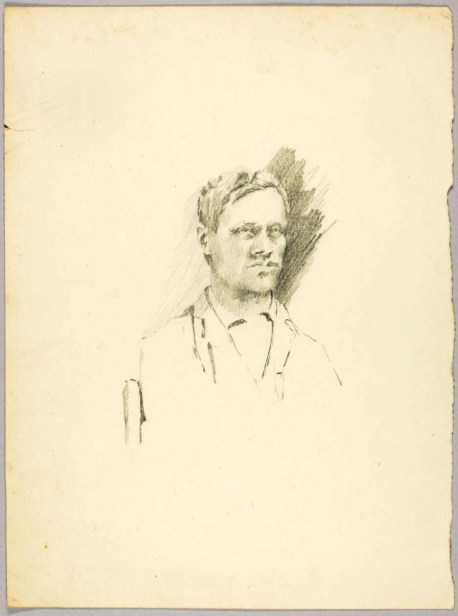 Porträtstudie von Solon H. Borglum