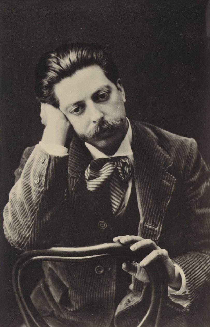 Enrique Granados, spanischer Pianist und Komponist (1867-1916) von Spanish Photographer