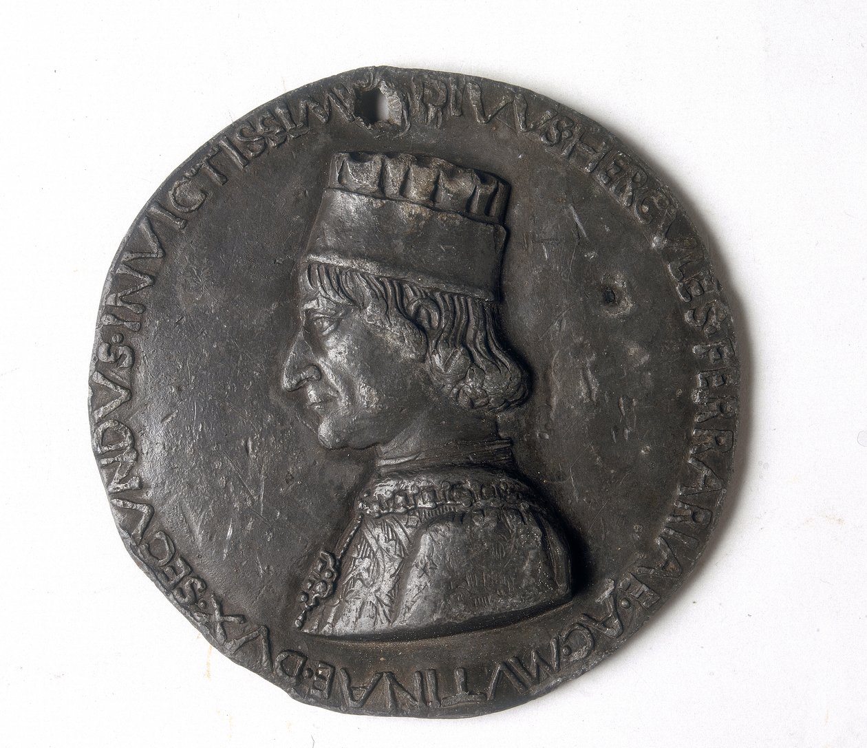 Medaille mit Darstellung von Ercole d