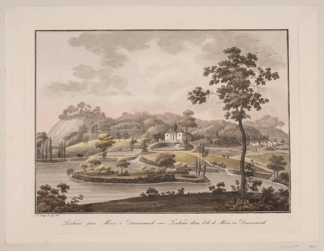 Liselund auf Møn in Dänemark von Søren L. Lange