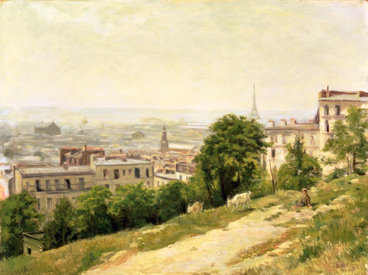 Ansicht von Paris von Stanislas Victor Edouard Lepine