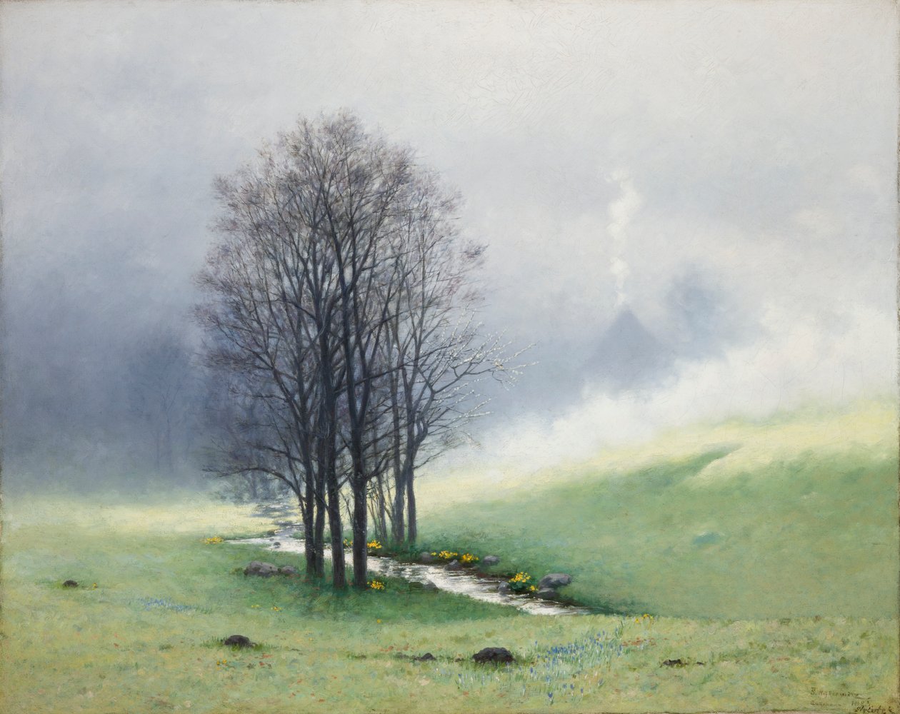 Frühlingsnebel von Stanislaw Ignacy Witkiewicz