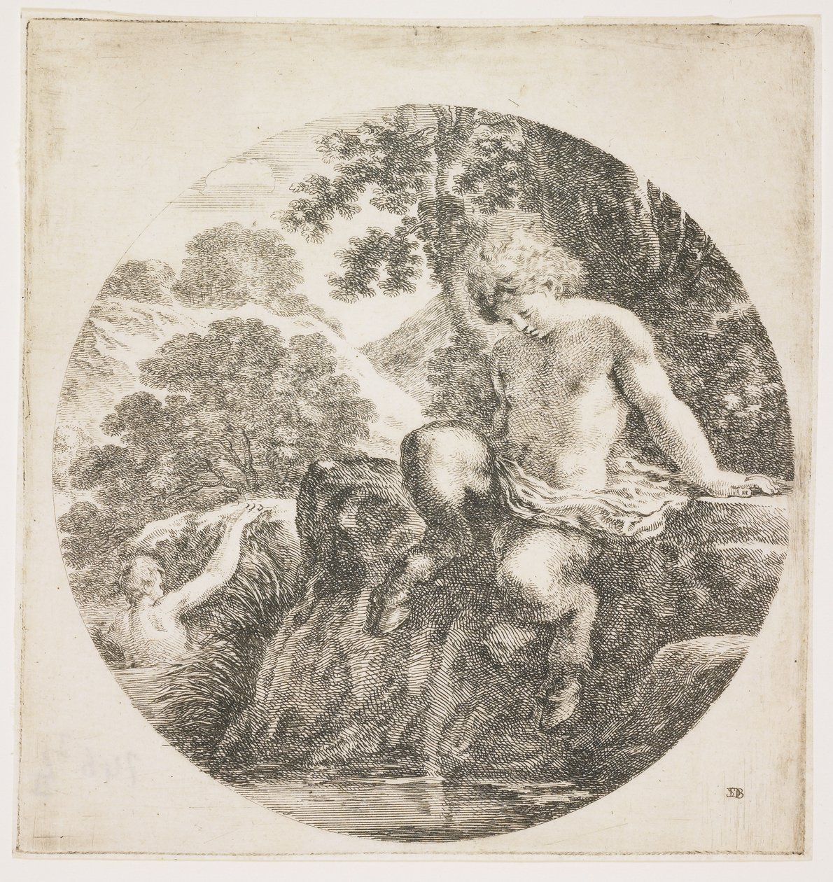 Der junge Satyr, 1656 von Stefano della Bella