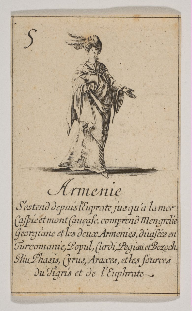 Armenien, 1644 von Stefano della Bella