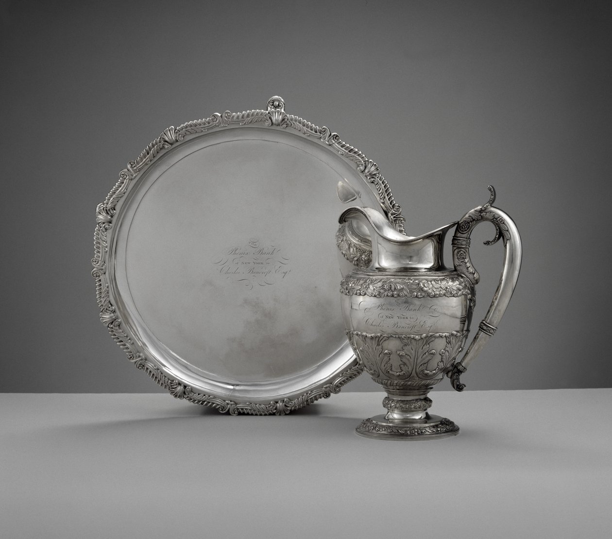Krug und Tablett von Stephen (attr.to) Richard