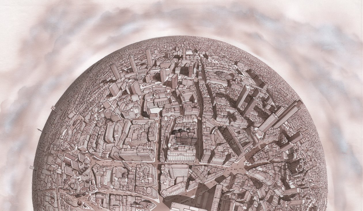 Stadt London von Stephen Conlin