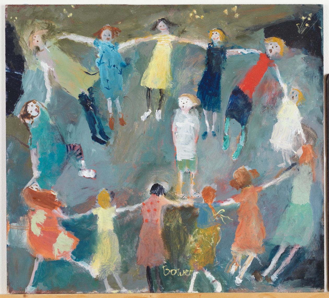 Bauer im Versteck, 2009 von Susan Bower
