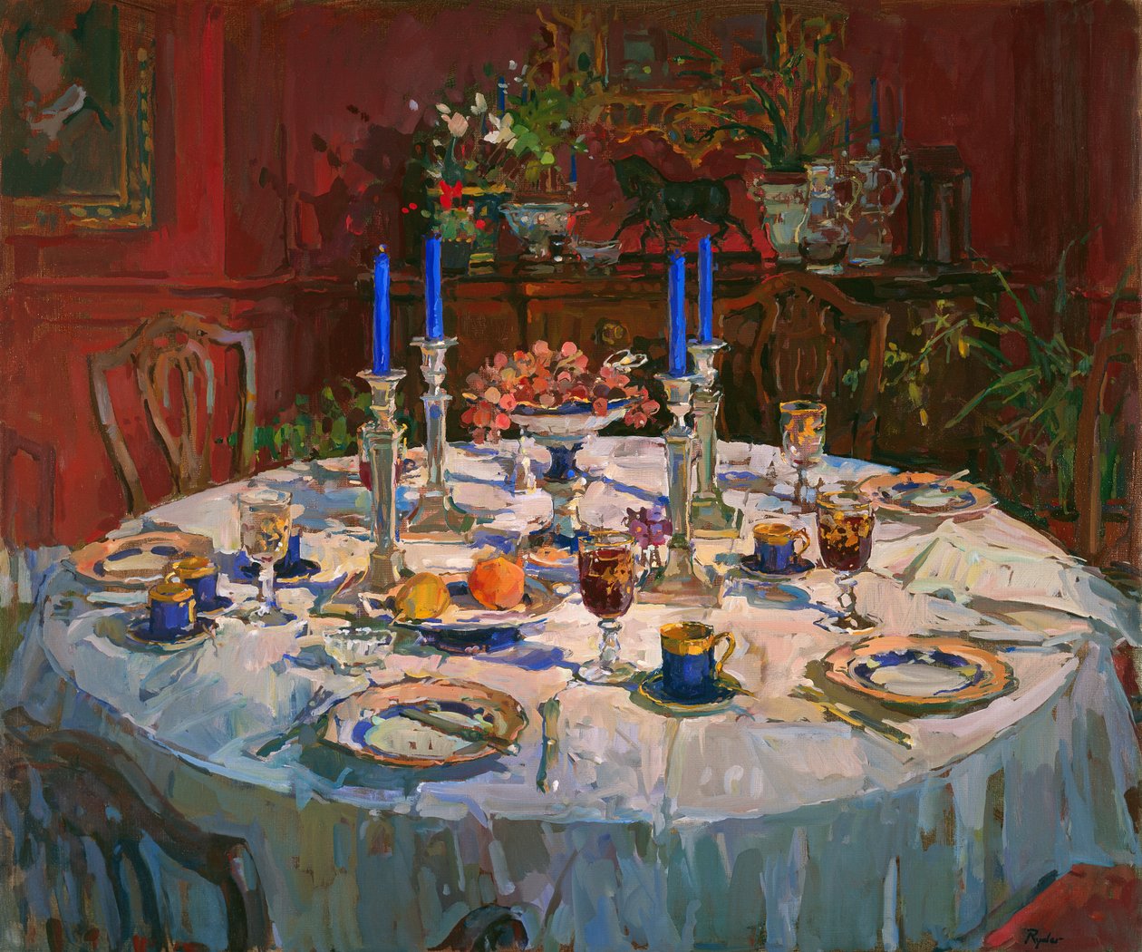 Das Esszimmer von Susan Ryder