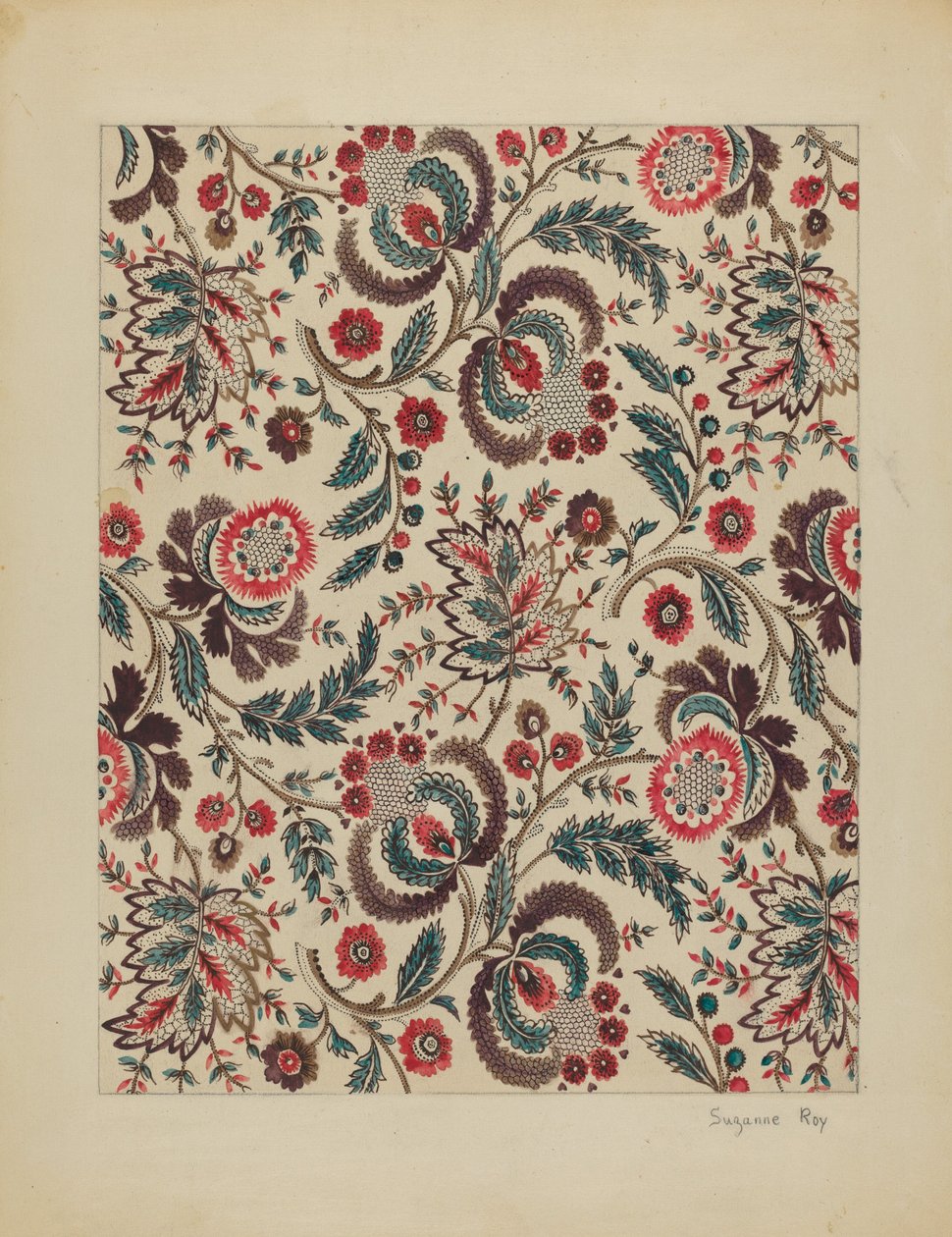 Chintz, ca. 1936 von Suzanne Roy