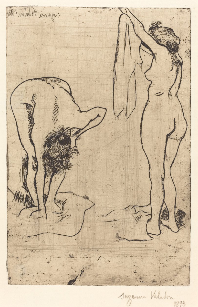 Frauen beim Baden von Suzanne Valadon