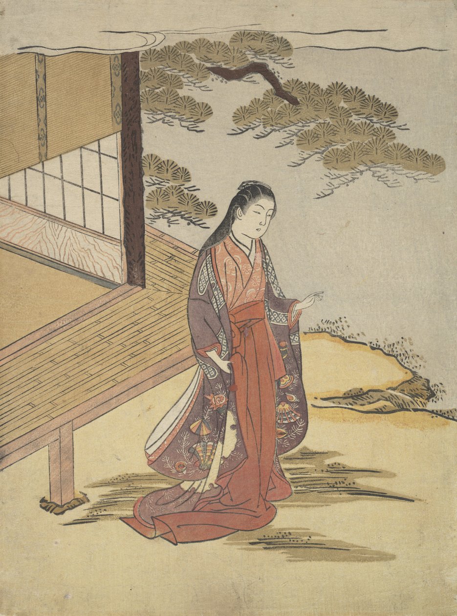 Lady Komachi von Suzuki Harunobu