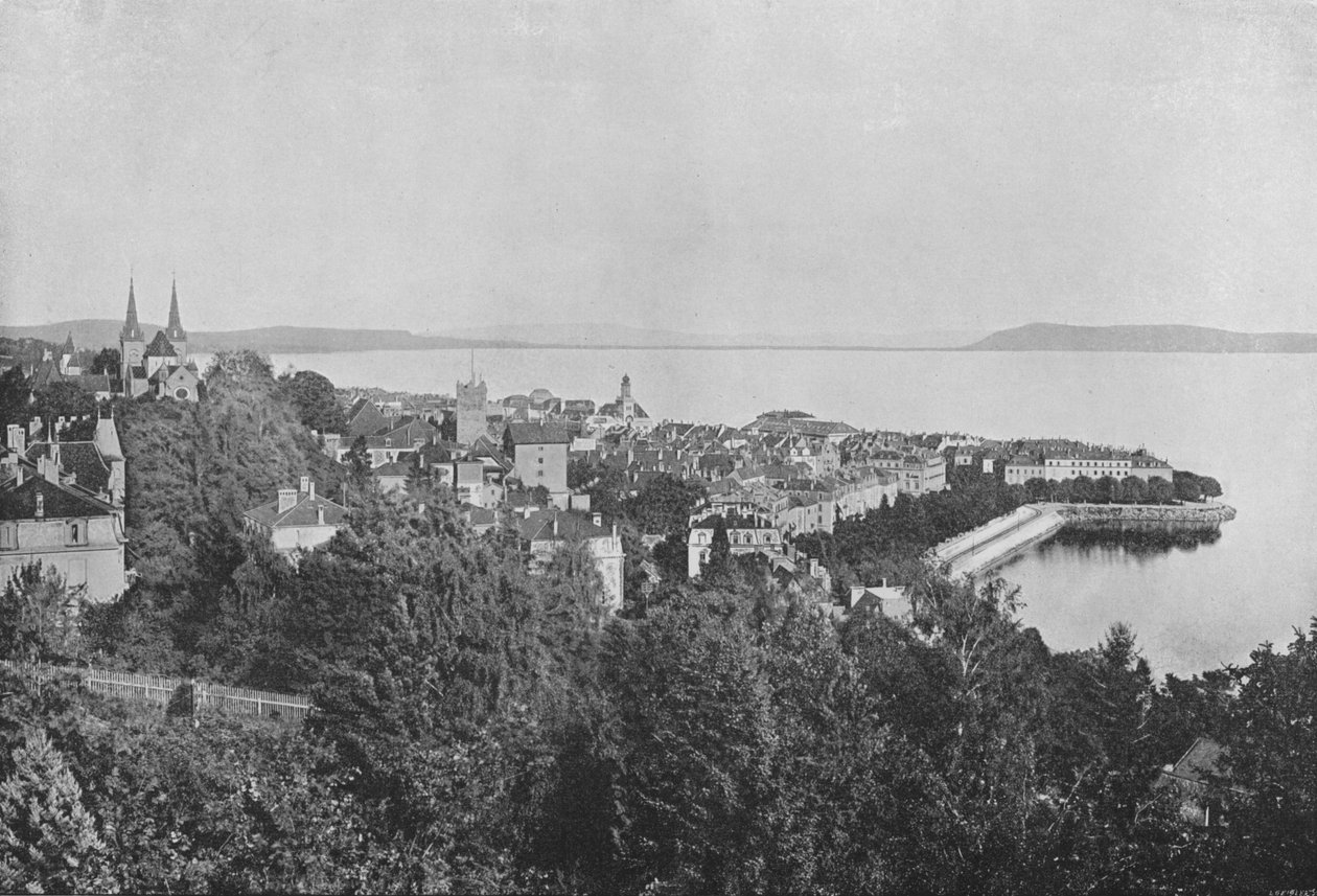 Neuenburg, Gesamtansicht von Swiss Photographer