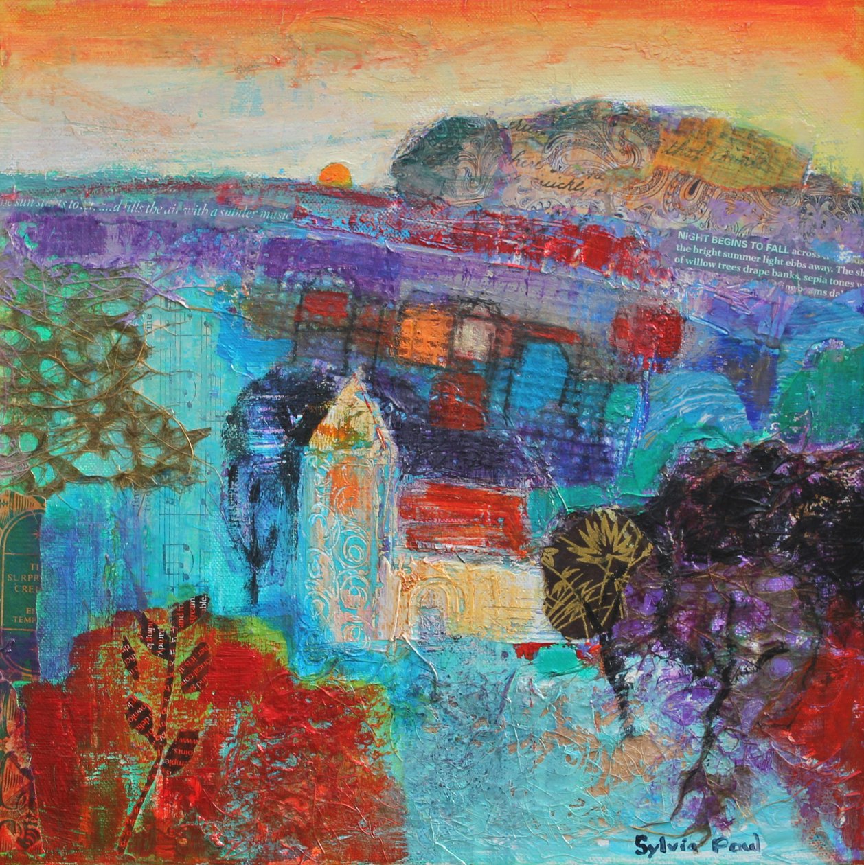 Wenn die Sonne untergeht, 2013 von Sylvia Paul