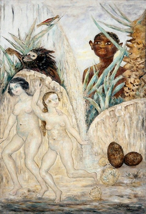 Wasserfall von Tadeusz Makowski
