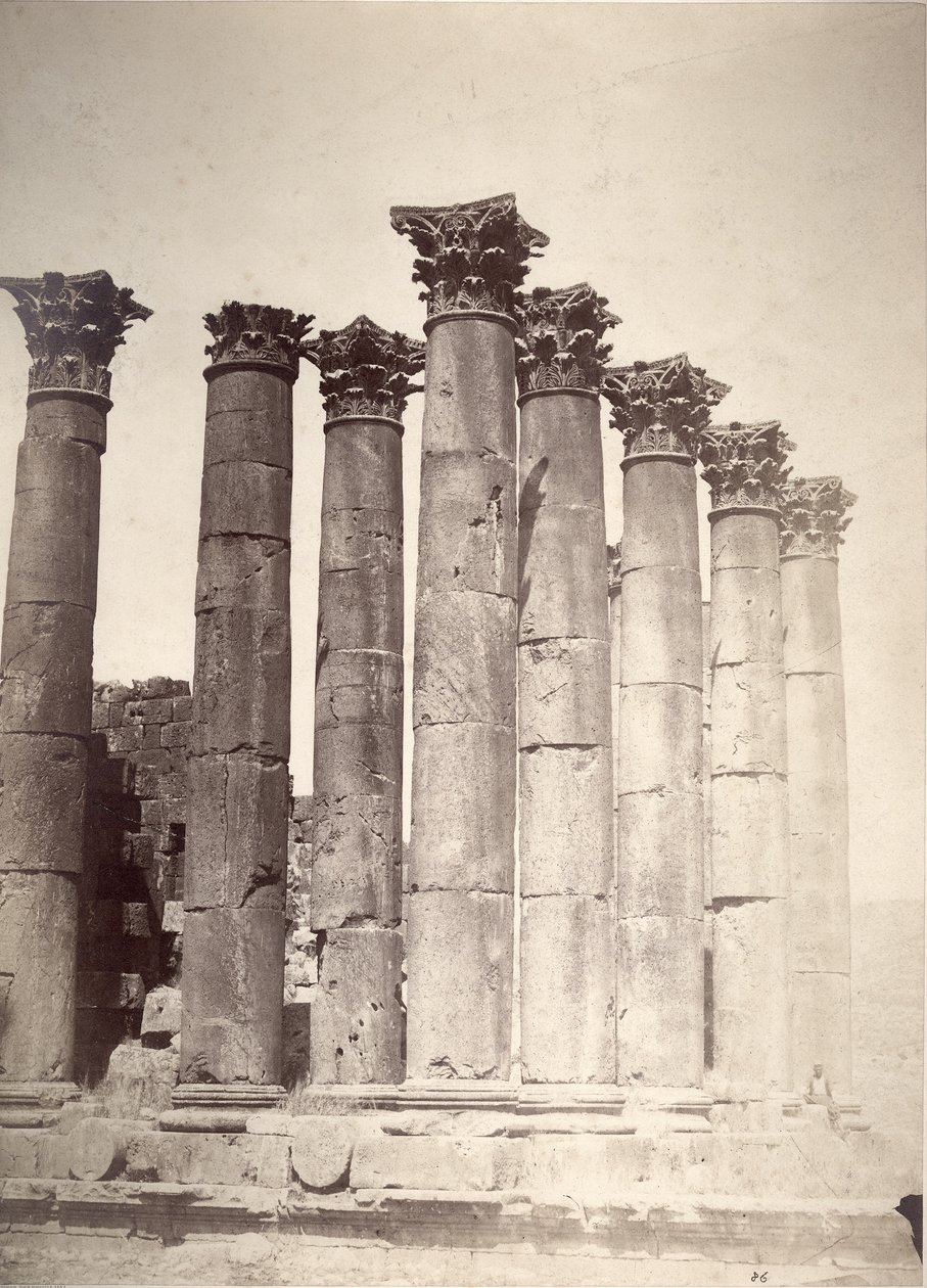 Tempel der Sonne, Jerash von Tancrede Dumas