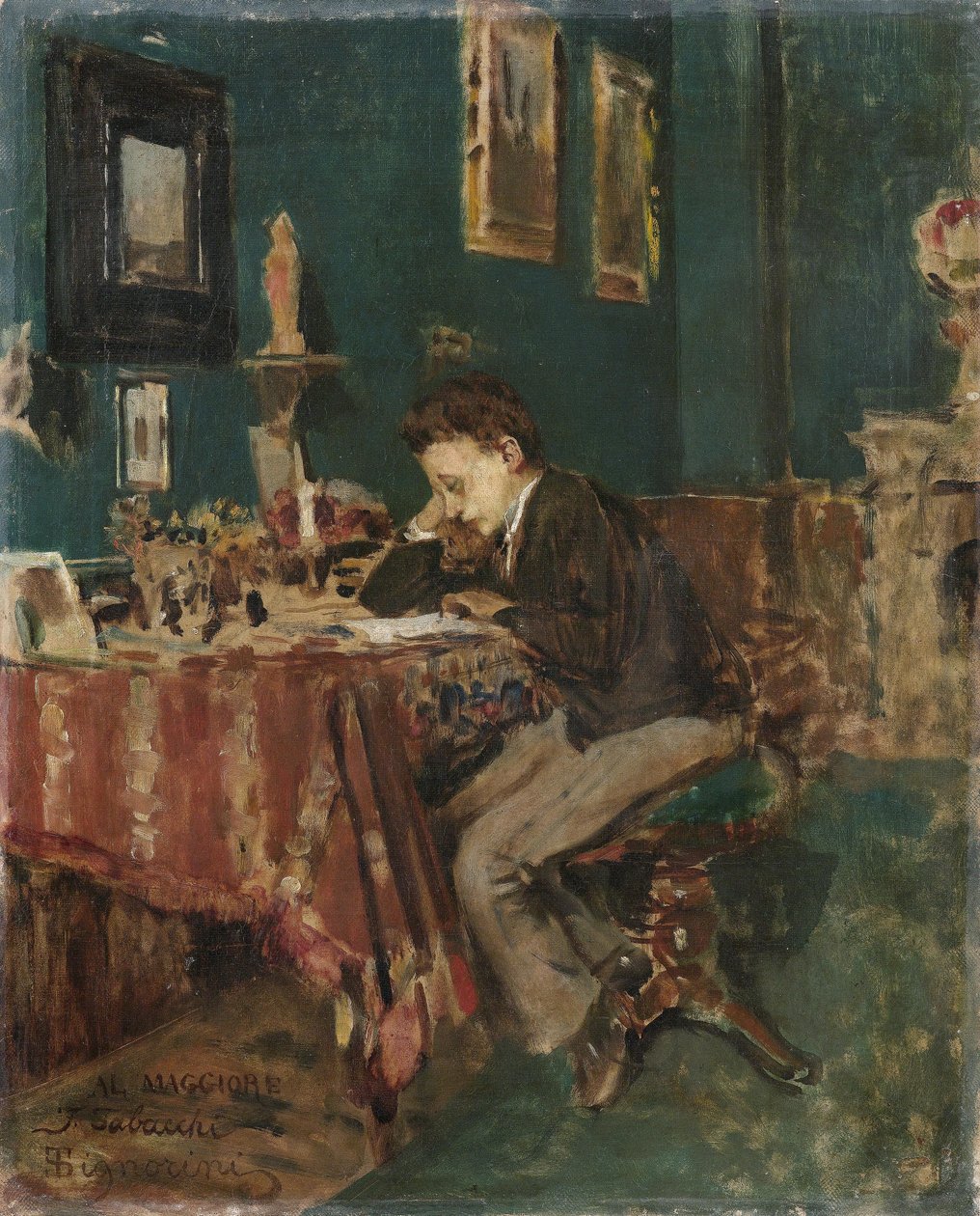 Das Studium von Telemaco Signorini