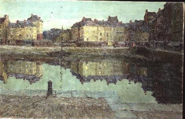 Stille Wasser, Honfleur von Terrick Williams