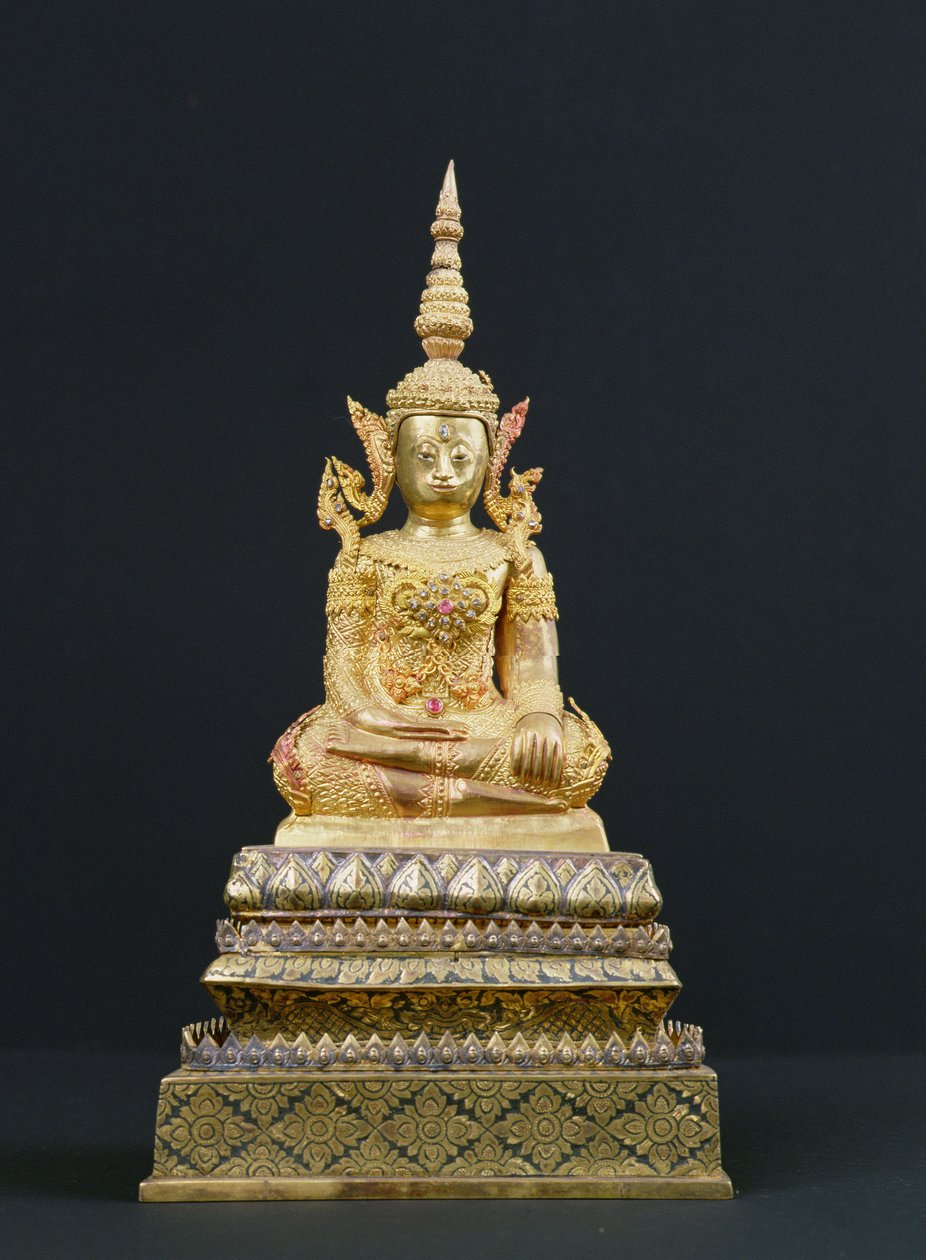 Buddha im Meditationssitz, Rattanakosin-Periode von Thai
