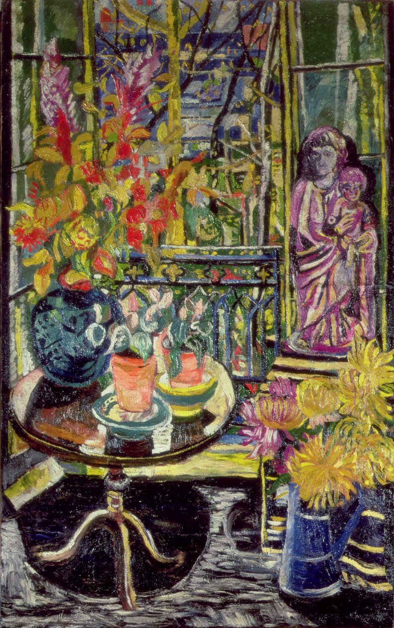 Fensterbild im November von Theo Garman