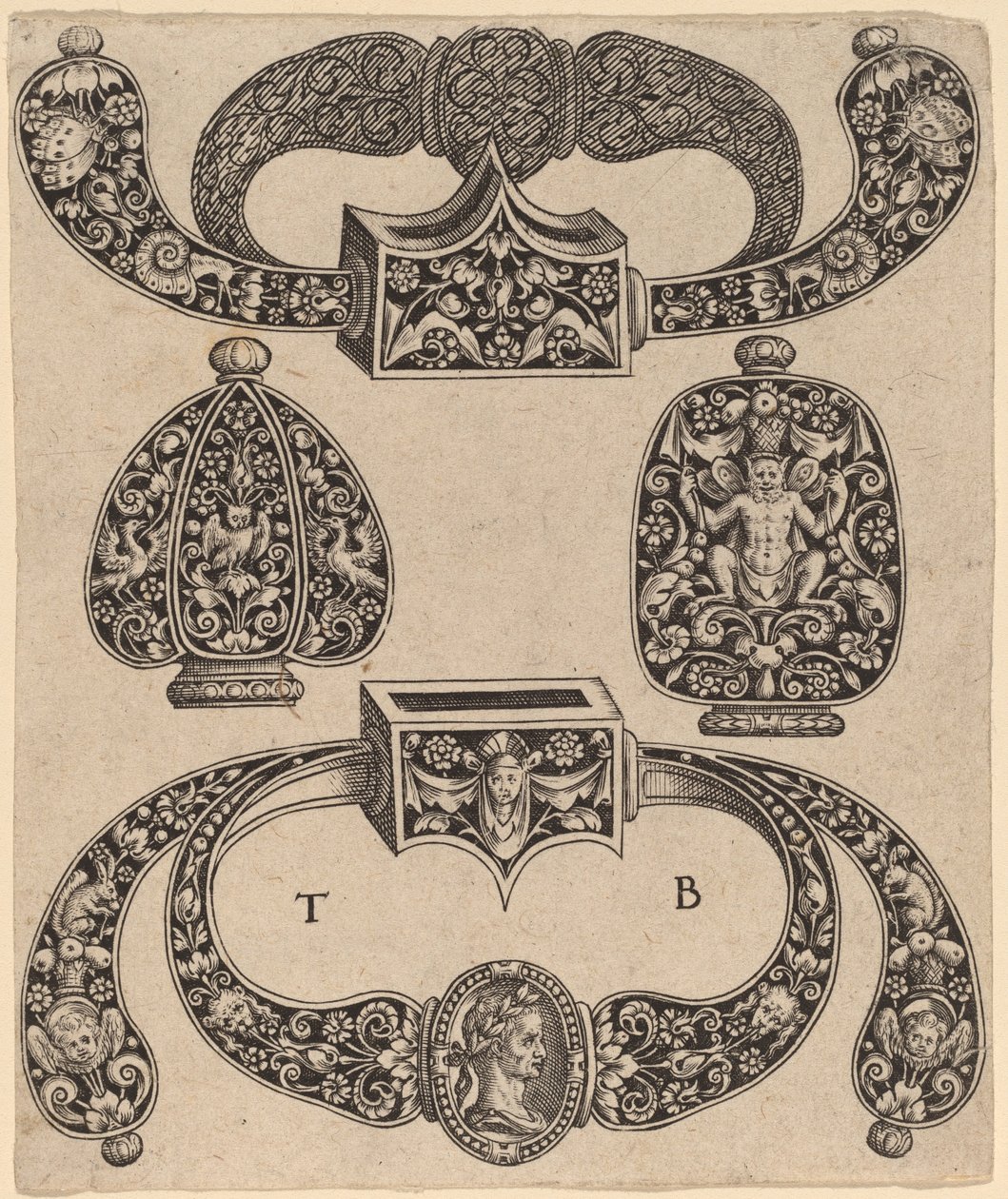 Ornament von Theodor de Bry