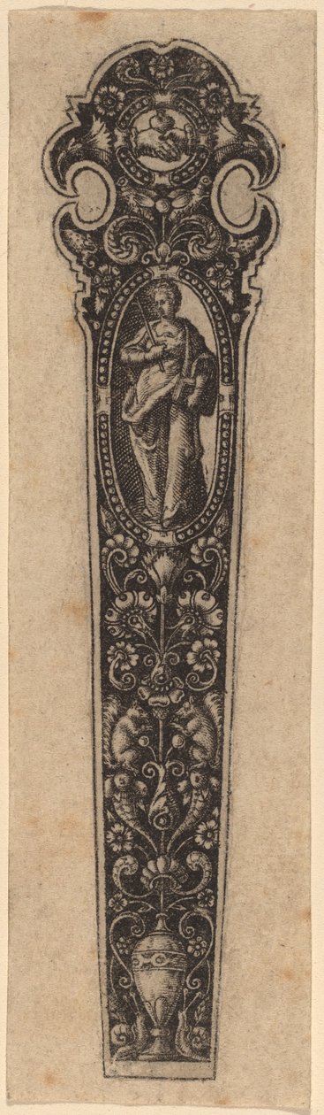 Ornament für Messergriff von Theodor de Bry