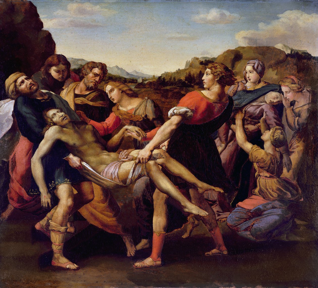 Kreuzabnahme von Theodore Gericault