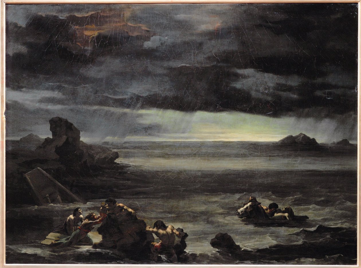 Eine Szene aus der Sintflut von Theodore Gericault