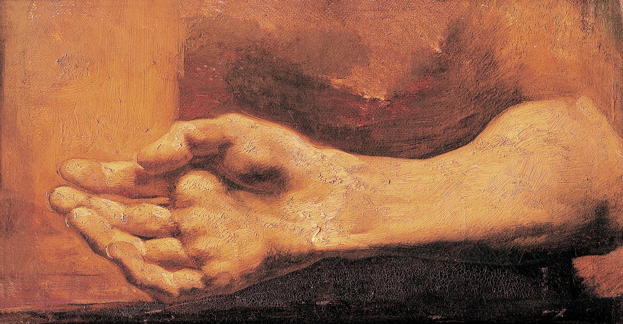 Studie einer Hand und eines Arms von Theodore Gericault