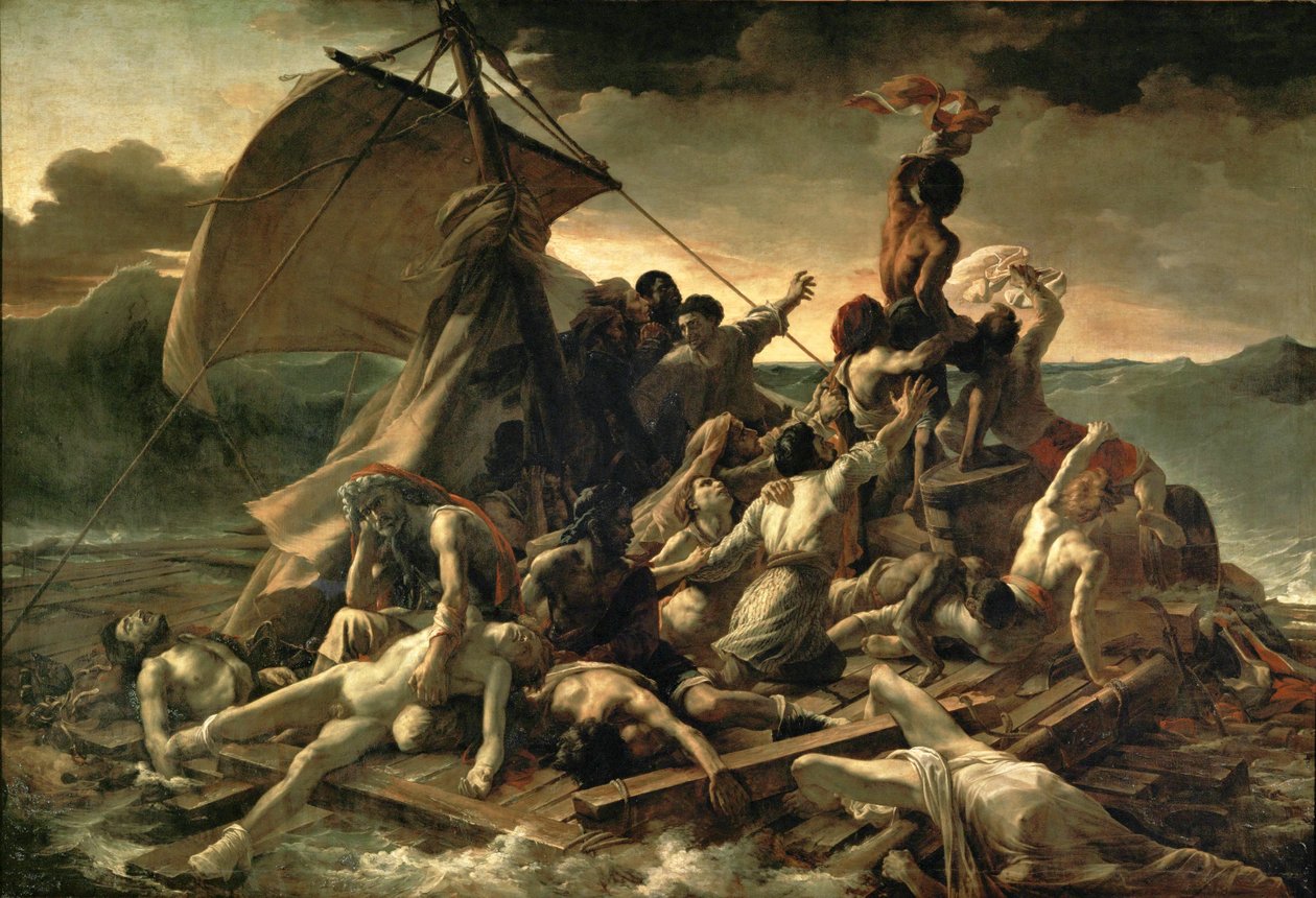 Das Floß der Medusa ... von Theodore Gericault