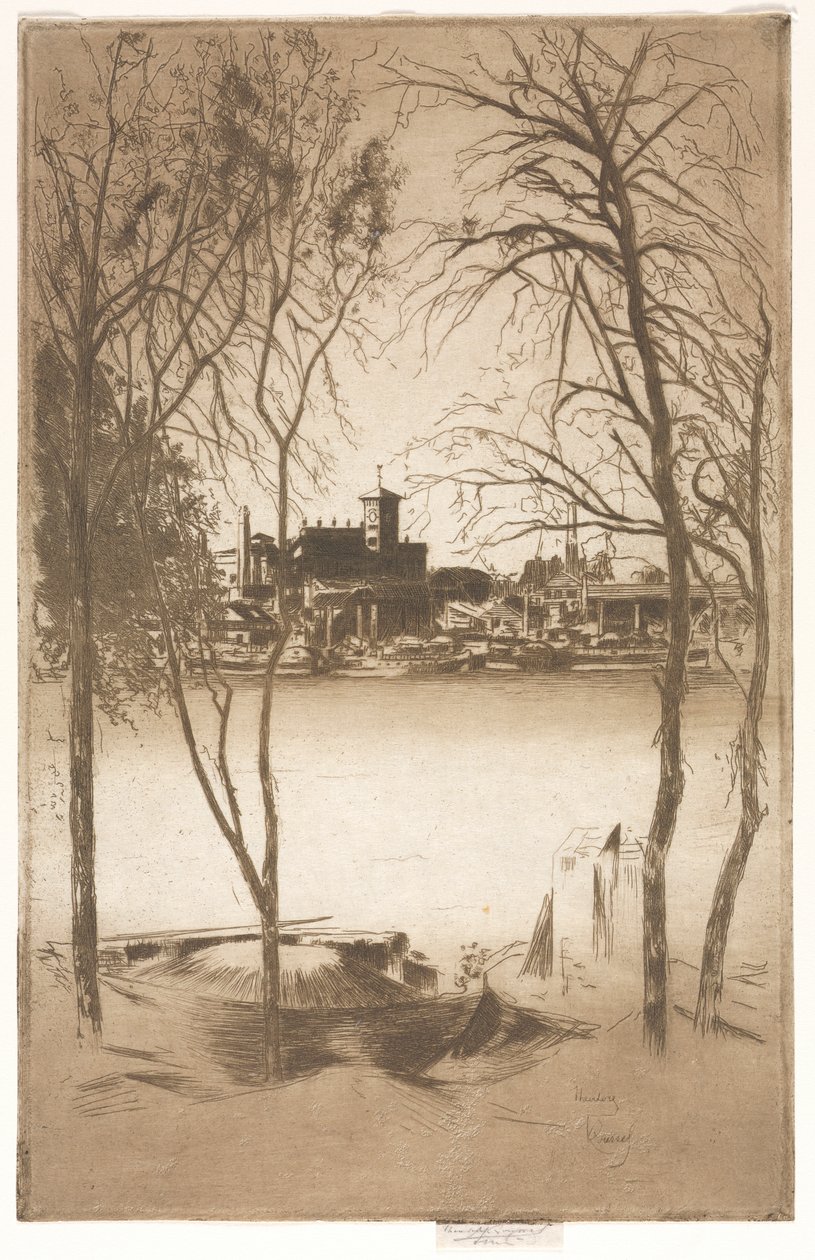 Goldregen und Battersea, 1889-1898 von Theodore Roussel