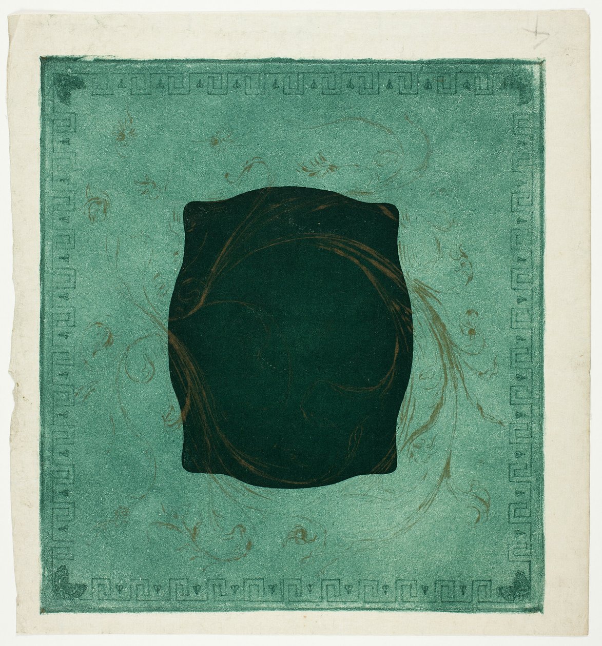 Halterung für Letzte Mohnblumen von Theodore Roussel