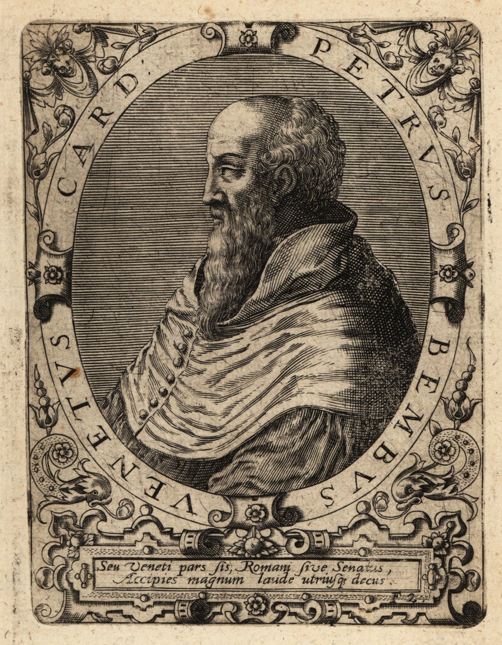 Pietro Bembo von Theodore de Bry