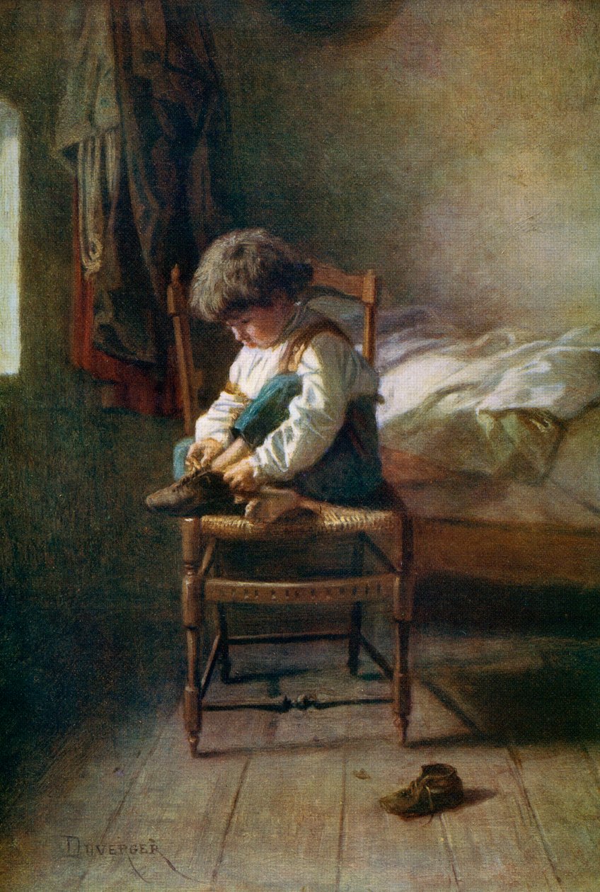 Allein, 19. Jahrhundert, 1912 von Theophile Emmanuel Duverger