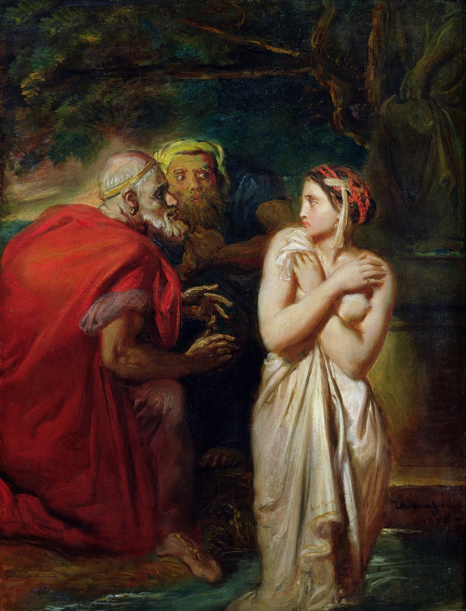 Susanna und die Ältesten von Théodore Chassériau