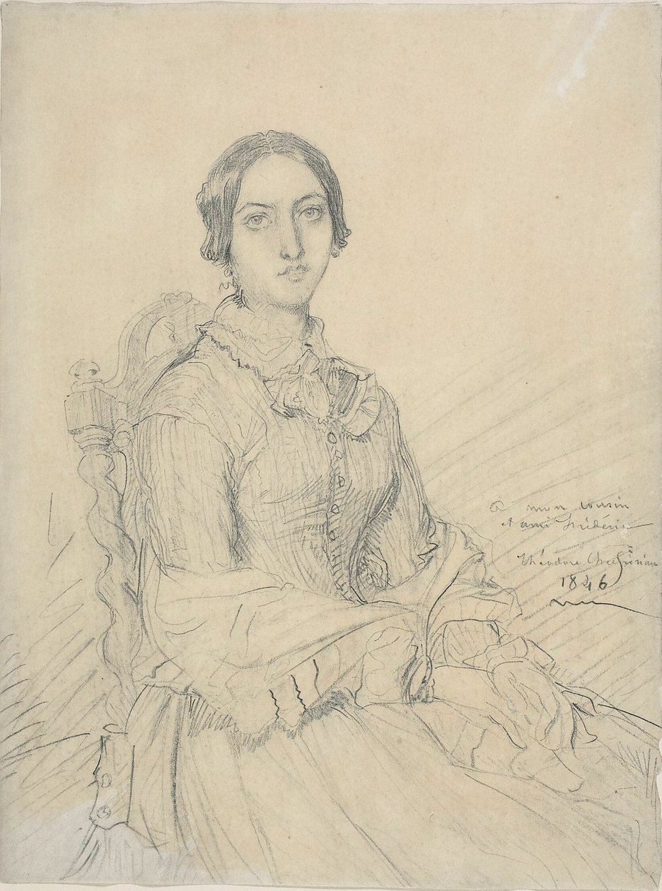 Porträt der Baronin Chassériau von Théodore Chassériau
