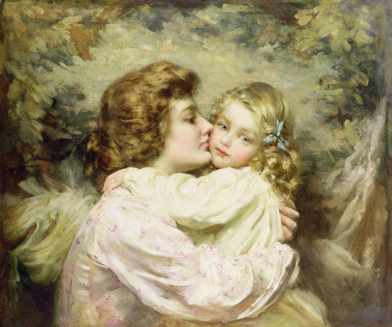 Mutter und Tochter von Thomas Benjamin Kennington