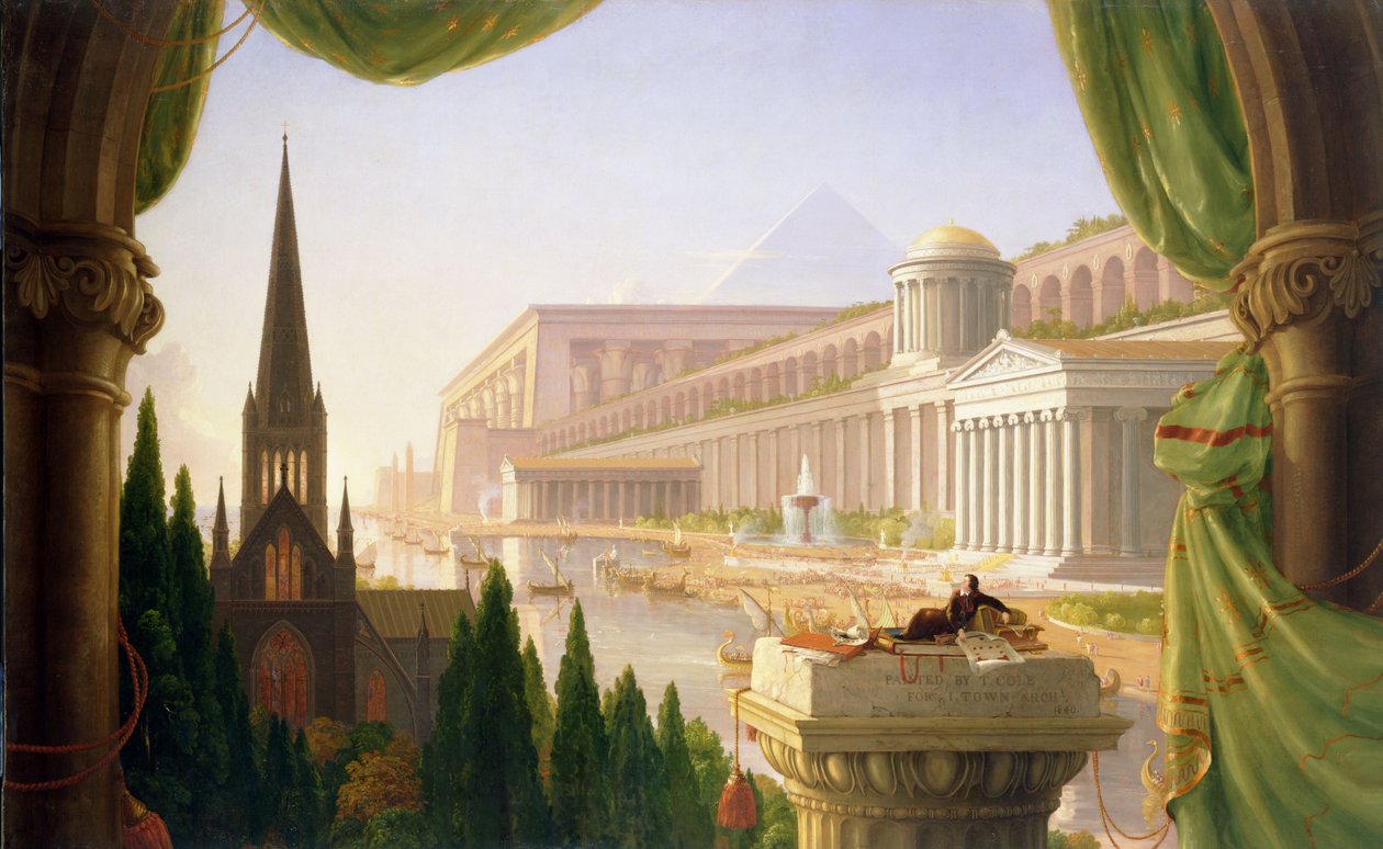 Traum des Architekten von Thomas Cole