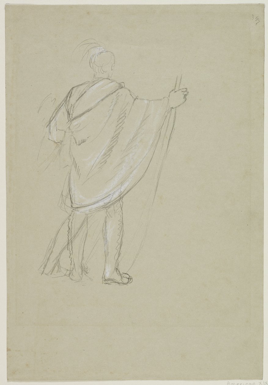 Stehender Indianer von Thomas Cole