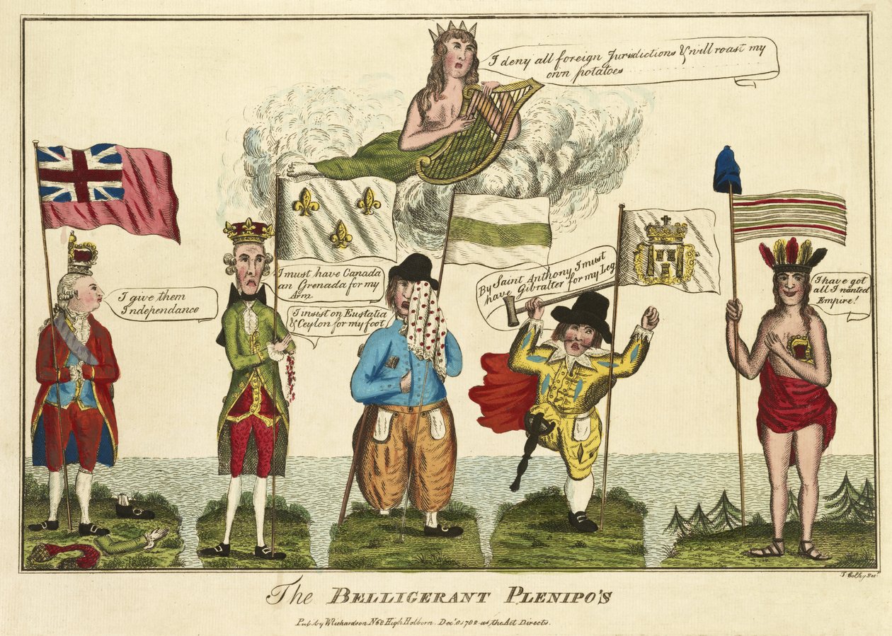 Die streitlustigen Plenipotentiare von Thomas Colley