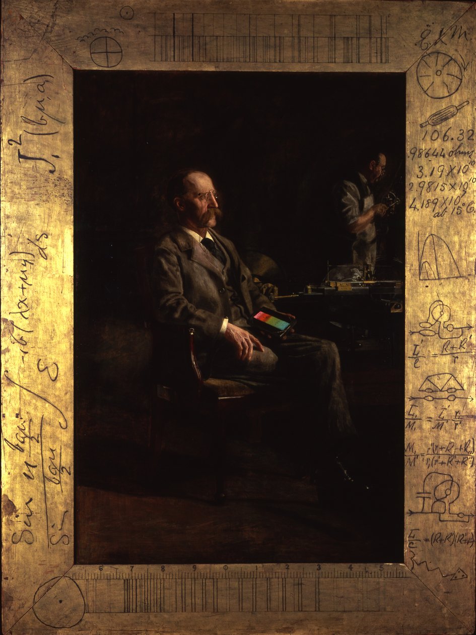Professor Henry A. Rowland, 1897 von Thomas Eakins