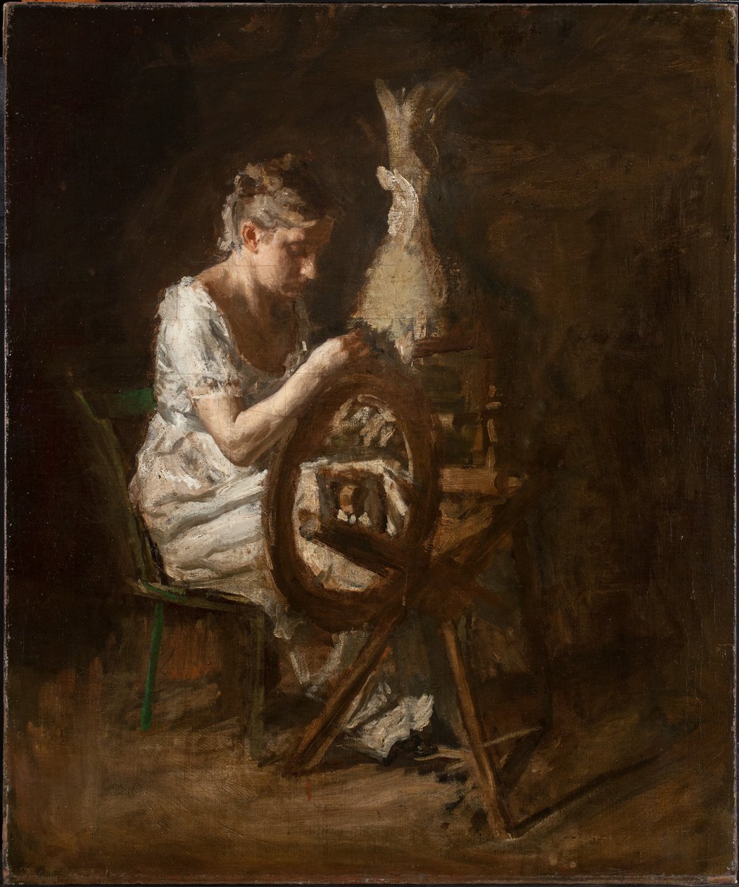 Die Spinnerin von Thomas Eakins