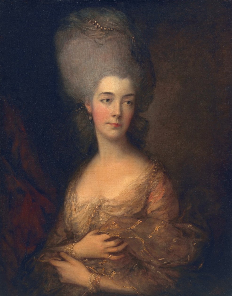Anne, Herzogin von Cumberland, ca. 1777 von Thomas Gainsborough