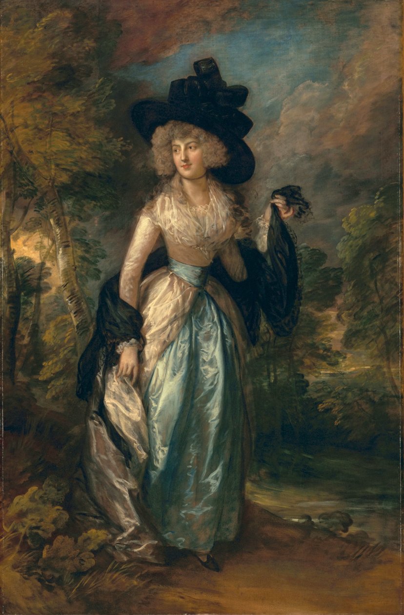 Juliana (Howard), Baroness Petre, 1788 von Thomas Gainsborough