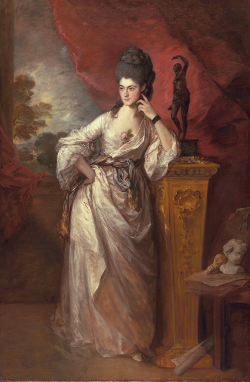 Penelope (Pitt), Viscountess Ligonier, 1770 von Thomas Gainsborough