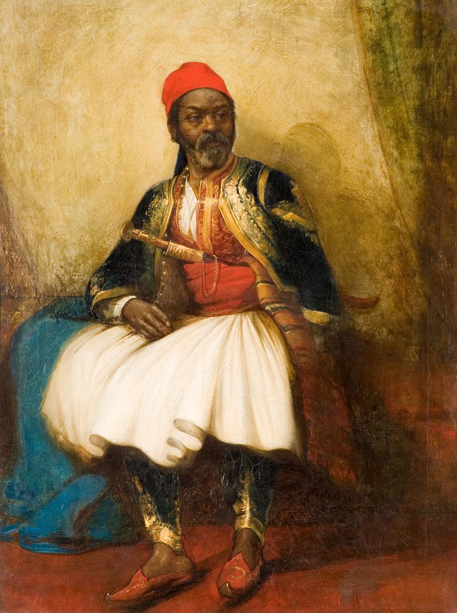 Porträt eines Moors in Nationaltracht von Thomas Kent Pelham