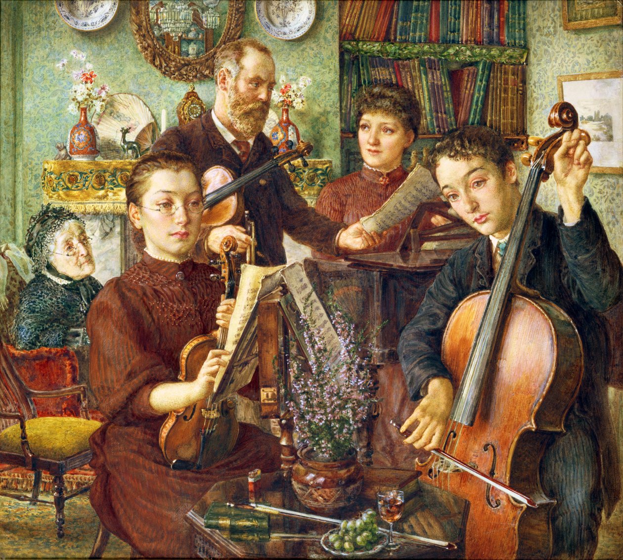 Familiengespräch von Thomas Matthews Rooke