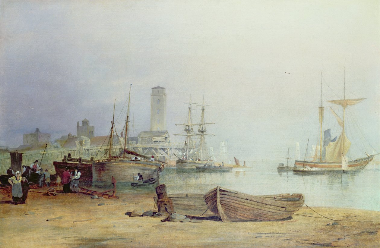 Low Lights, North Shields von Thomas Miles Richardson
