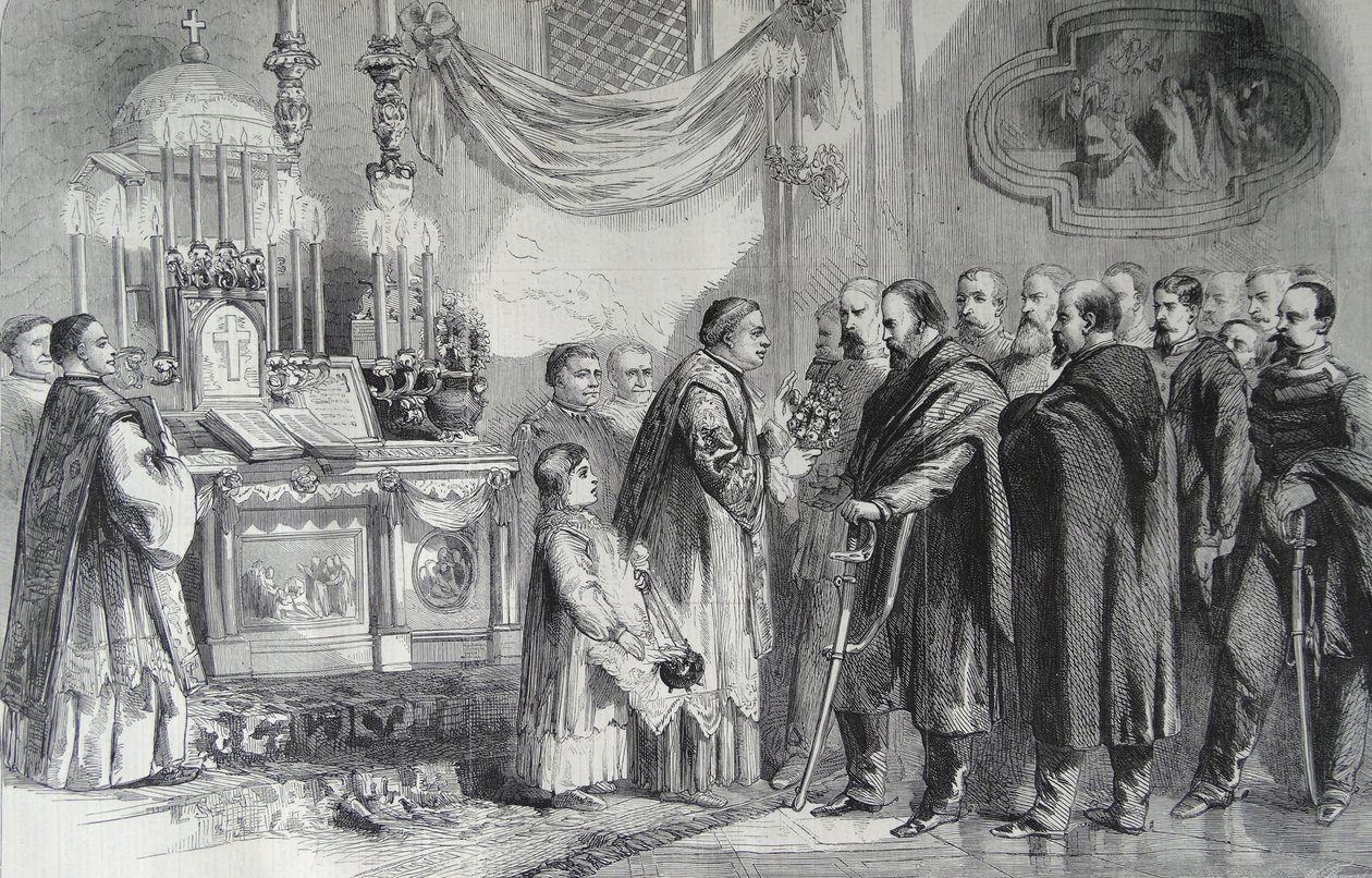 Revolution in Neapel, Garibaldi, 1860 von Thomas Nast
